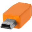 buy Tether Tools TetherPro USB Type-C Male to 5-Pin Mini-USB 2.0 Type-B Male Cable (15', Orange) in India imastudent.com