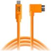 buy Tether Tools TetherPro USB Type-C Male to Micro-USB 3.0 Type B Male Cable (15', Orange, Right-Angle) in India imastudent.com