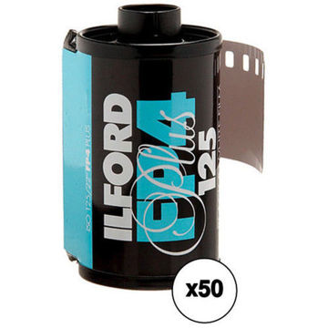 buy Ilford FP4 Plus Black and White Negative Film (35mm Roll Film, 36 Exposures, 50 Pack) in India imastudent.com