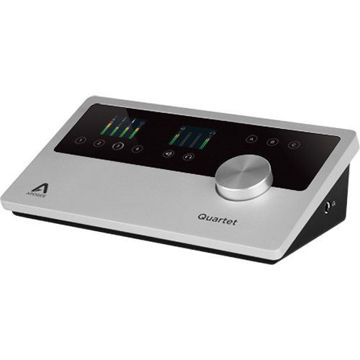 buy Apogee Electronics Quartet USB 2.0 Audio Interface for Mac, iOS & Windows 10 with Lightning Connector Cable in India imastudent.com