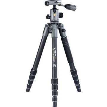 Vanguard VEO 2X 265CBP Carbon Fiber 4-in-1 Tripod with BP-120 Ball/Pan Head price in india features reviews specs