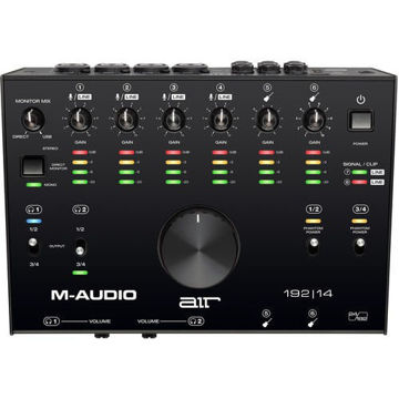 M-Audio AIR 192|14 USB 8x4 Audio Interface with MIDI price in india features reviews specs