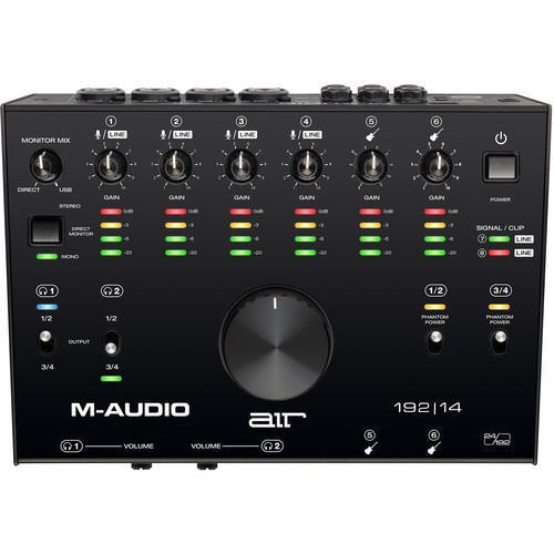 Buy M-Audio AIR 192|14 USB 8x4 Audio Interface with MIDI at Lowest