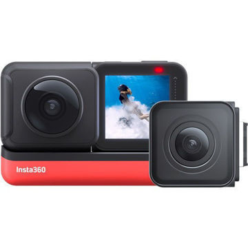 Insta360 ONE R Twin Edition 360 Action Camera (Open Box) price in india features reviews specs