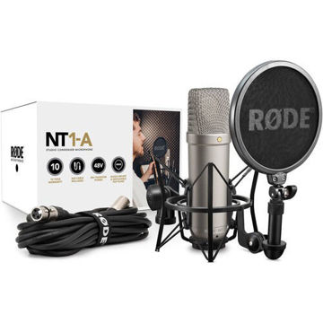 Rode NT1-A Large-Diaphragm Condenser Microphone price in india features reviews specs
