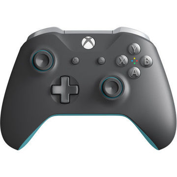 Microsoft Xbox One Wireless Controller (Gray/Blue) price in india features reviews specs