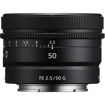 Sony FE 50mm f/2.5 G Lens Lens in india features reviews specs