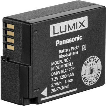 Panasonic DMW-BLC12 Rechargeable Lithium-Ion Battery (7.2V, 1200mAh) price in india features reviews specs