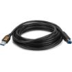 buy Tether Tools TetherPro SuperSpeed USB 3.0 Male A to Male B Cable (15', Black) in India imastudent.com