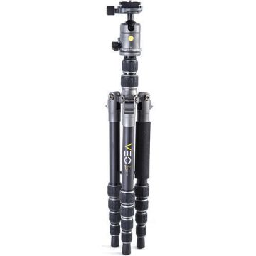 Vanguard VEO 3 GO 235AB Aluminum Tripod/Monopod with T-50 Ball Head, Smartphone Connector, and Bluetooth Remote price in india features reviews specs