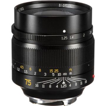 7artisans Photoelectric 75mm f/1.25 Lens for Leica M in india features reviews specs