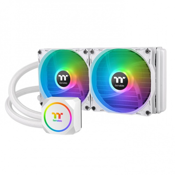 Thermaltake TH240 ARGB Sync Snow Edition AIO Liquid Cooler - CL-W301-PL12SW-A price in india features reviews specs