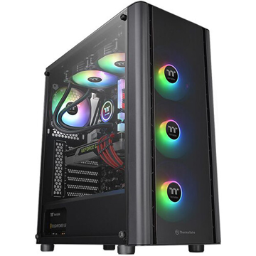 Thermaltake V250 Tempered Glass ARGB Mid-Tower Case price in india features reviews specs