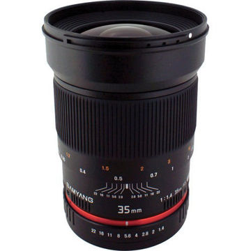 Samyang 35mm f/1.4 AS UMC Lens for Nikon F (AE Chip) in India imastudent.com