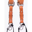 HoldFast Gear Money Maker Two-Camera Harness with Silver Hardware (English Bridle, Tan, Medium) price in india features reviews specs