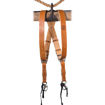 HoldFast Gear Money Maker Two-Camera Harness with Black Hardware (English Bridle, Tan, Large) price in india features reviews specs