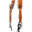 HoldFast Gear Money Maker Two-Camera Harness with Black Hardware (English Bridle, Tan, Large) price in india features reviews specs