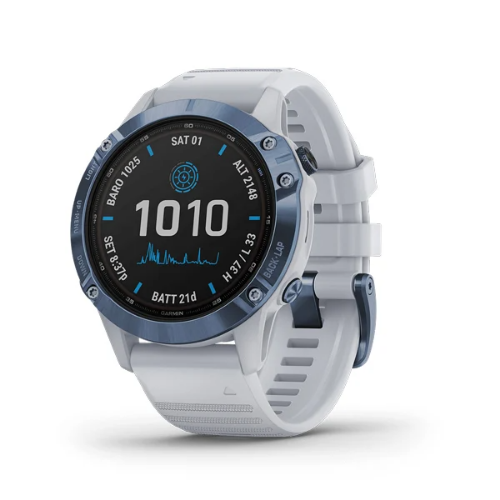 Best Buy: Garmin fēnix 6 Pro Solar GPS Smartwatch 47mm Stainless Steel  Slate Gray 010-02410-14