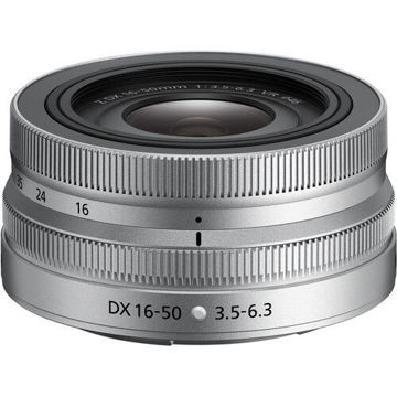 Nikon NIKKOR Z DX 16-50mm f/3.5-6.3 VR Lens (Silver) in india features reviews specs