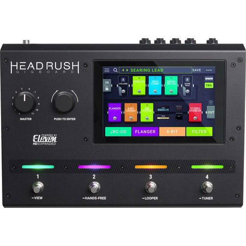 HeadRush Gigboard with Guitar Amplifier and Effects Modeling Processor