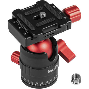 SmallRig 3034 Aluminum Panoramic Ball Head with Quick Release Plate price in india features reviews specs