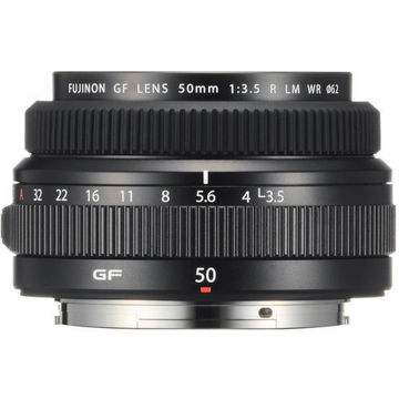 FUJIFILM GF 50mm f/3.5 R LM WR Lens in india features reviews specs