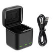 TELESIN 3 Slots LED Storage Charger Box For GoPro Hero9 Black in india features reviews specs