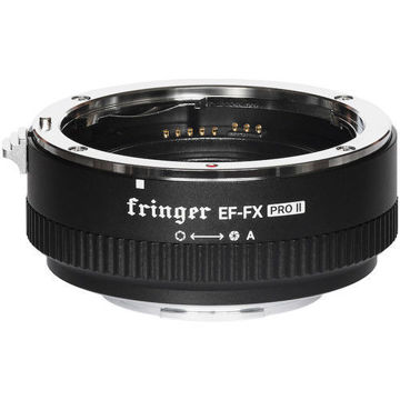 Fringer EF-FX Pro II Lens Mount Adapter for EF- or EF-S-Mount Lens to Fujifilm X-Mount Camera in india features reviews specs 