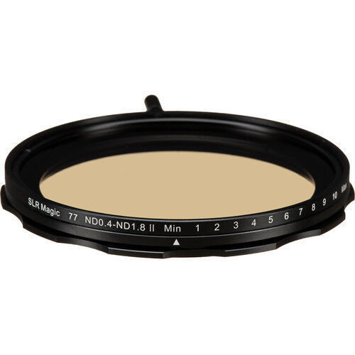 その他 SLR Magic ND 77 0.4-1.8 II SLR Magic Variable Neutral Density 0.4 to 1.8 Lens Filter (1.3 to