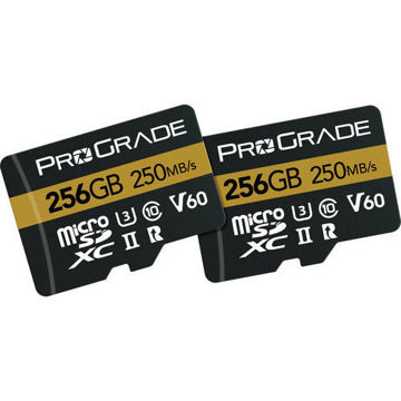 ProGrade Digital 256GB UHS-II microSDXC Memory Card with SD Adapter in India imastudent.com