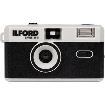 Ilford Sprite 35-II Film Camera Black & Silver in India imastudent.com