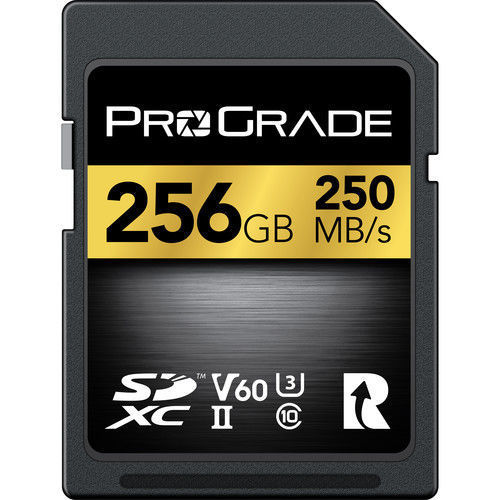Buy ProGrade Digital 256GB UHS-II V60 SDXC Memory Card at Lowest