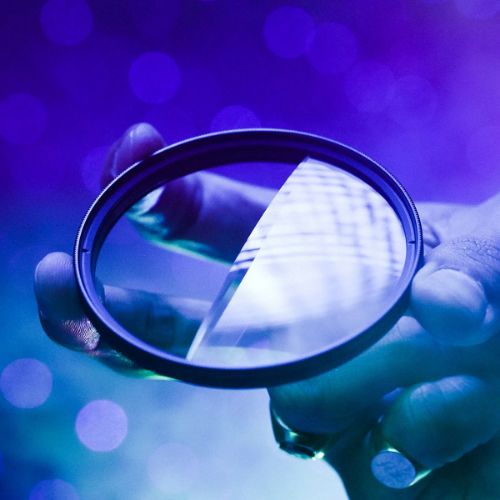 77mm Rotating Centerfield Split Diopter Fx Filter Buy Prism Lens