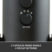 Blue Yeti USB Microphone (Blackout) in India imastudent.com