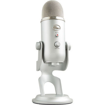 Blue Yeti USB Microphone (Silver) in India imastudent.com