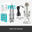 Blue Yeti USB Microphone (Silver) in India imastudent.com