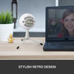 Blue Snowball iCE White - USB Microphone in India imastudent.com