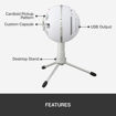Blue Snowball iCE White - USB Microphone in India imastudent.com