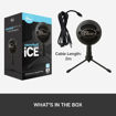 Blue Snowball iCE Black - USB Microphone in India imastudent.com