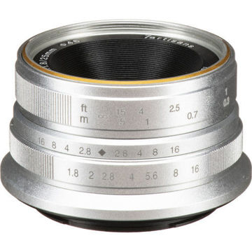 7artisans Photoelectric 25mm f/1.8 Lens for Sony E (Silver) in India imastudent.com