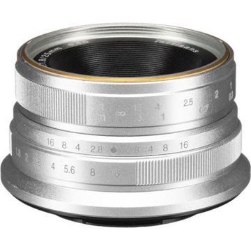 7artisans Photoelectric 25mm f/1.8 Lens for Fujifilm X (Silver) in India imastudent.com