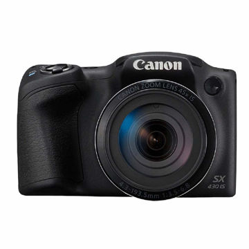 Canon PowerShot SX430 IS BLACK Digital Camera in India imastudent.com