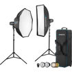 Westcott 2-Light Location Kit with FJ-X2m Wireless Trigger,Rapid Box Switch Octa-M,and 1x3 Strip Bank in India imastudent.com