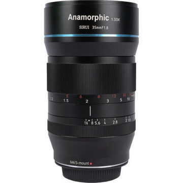 Sirui 35mm f/1.8 Anamorphic 1.33x Lens (MFT Mount) price in india features reviews specs