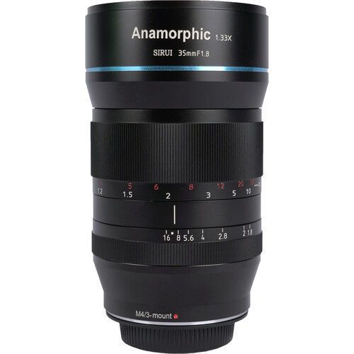 Buy Sirui 35mm f/1.8 Anamorphic 1.33x Lens (MFT Mount) at Lowest