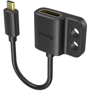 SmallRig 3021 Ultra-Slim 4K HDMI Adapter (D to A) Cable in India imastudent.com