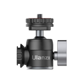 Ulanzi 2046 U-60 Ball Head with Cold Shoe Mount price in india features reviews specs	