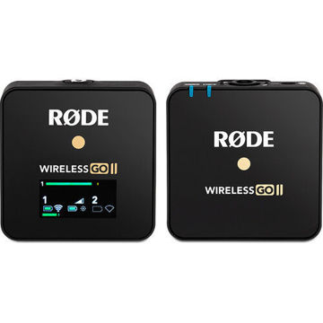Rode Wireless GO II Single Compact Digital Wireless Microphone System in India imastudent.com