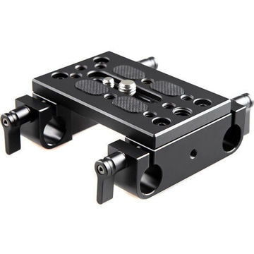 SmallRig 1775 Baseplate with Dual 15mm Rod Clamp in India imastudent.com