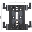 SmallRig 1798 Baseplate with Dual 15mm Rod Clamp in India imastudent.com